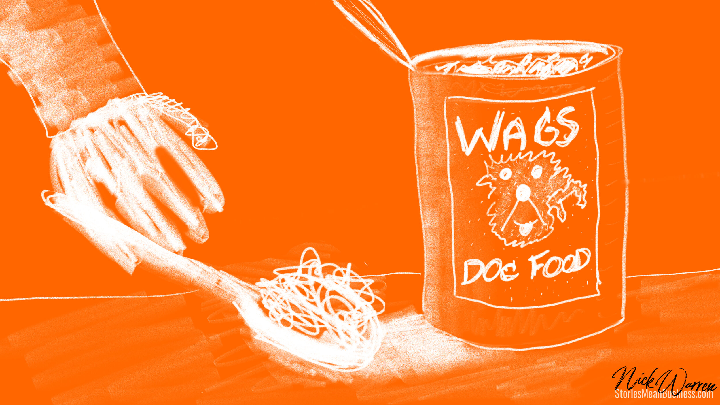 Eating more dog food