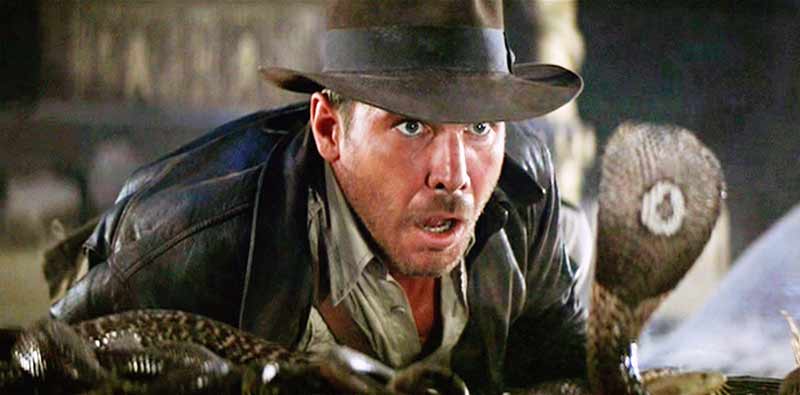 Indiana Jones and Snake!