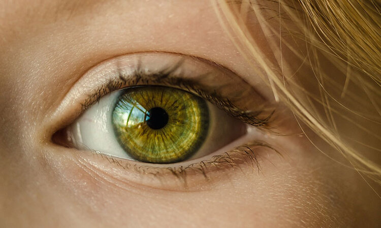 Close-up of a human eye.